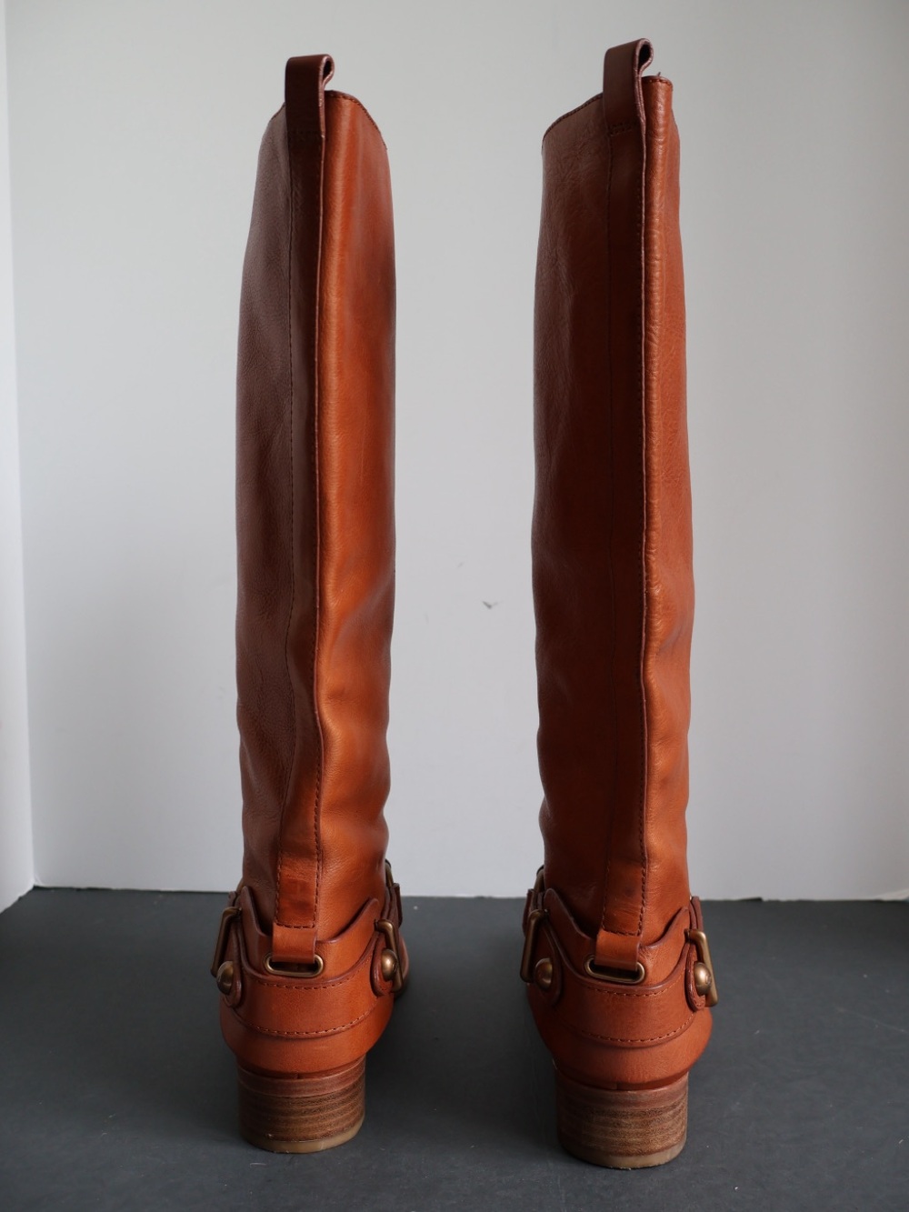 Coach Natalie Leather Riding Boots Size 6B - Picture 6 of 10